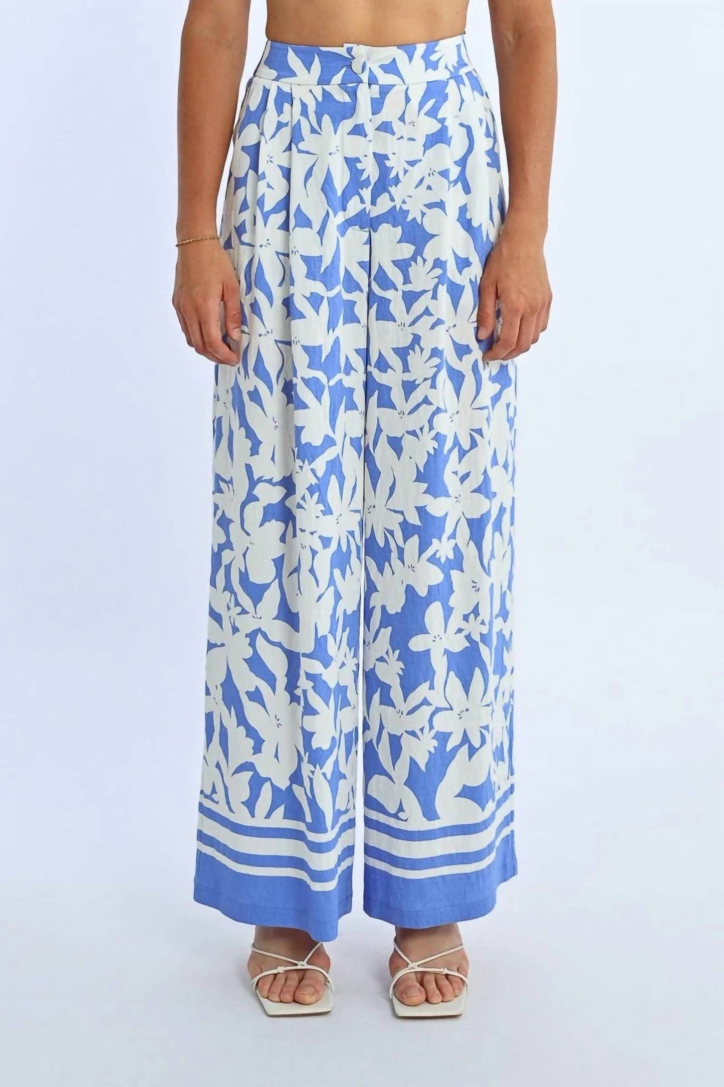 Molly Bracken - Printed Wide Pants