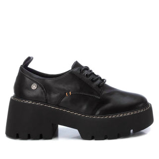 Xti - Women's Heeled Lace-Up Loafers