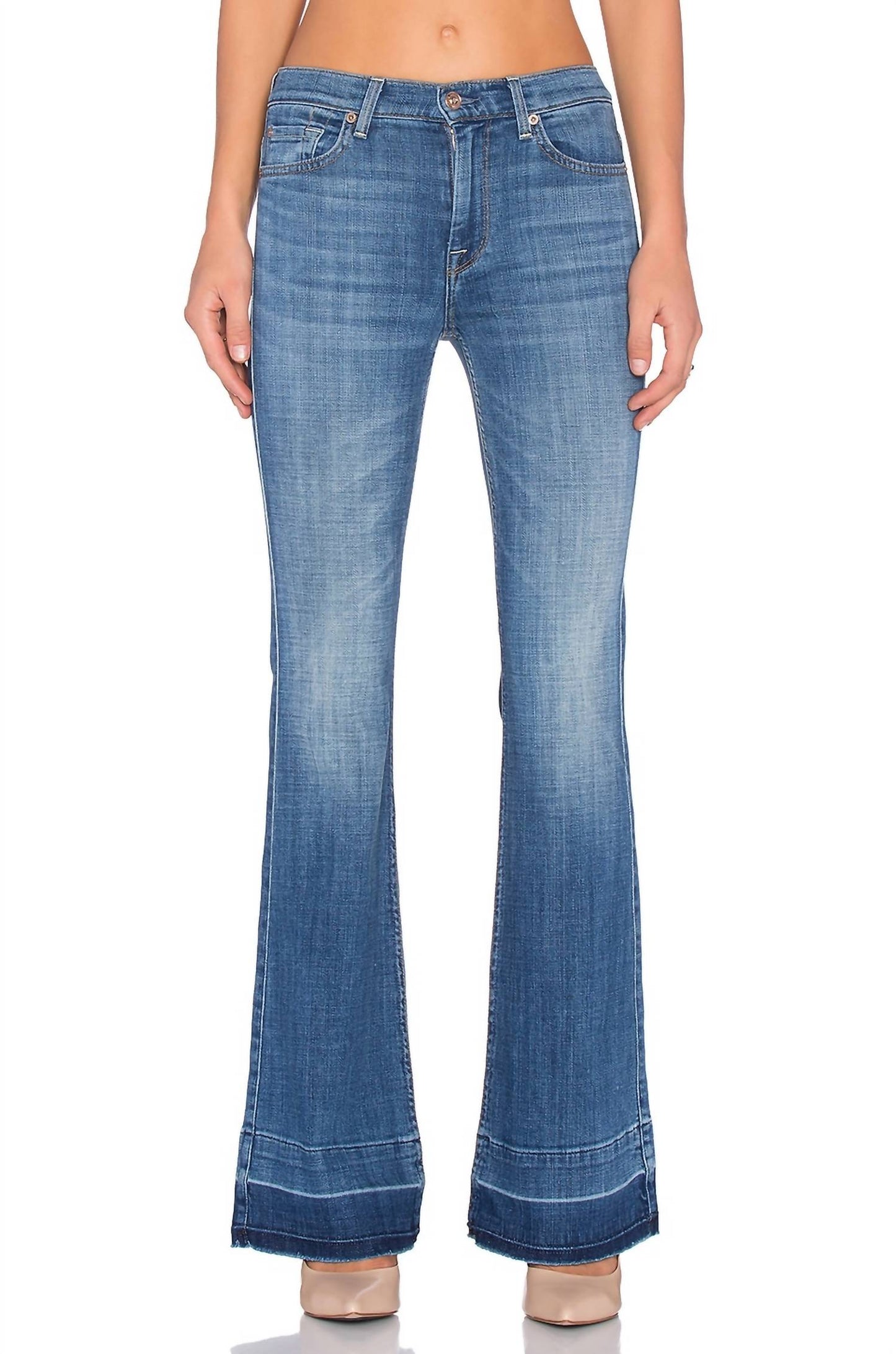 7 For All Mankind - Ginger Wide Leg Trouser Jeans