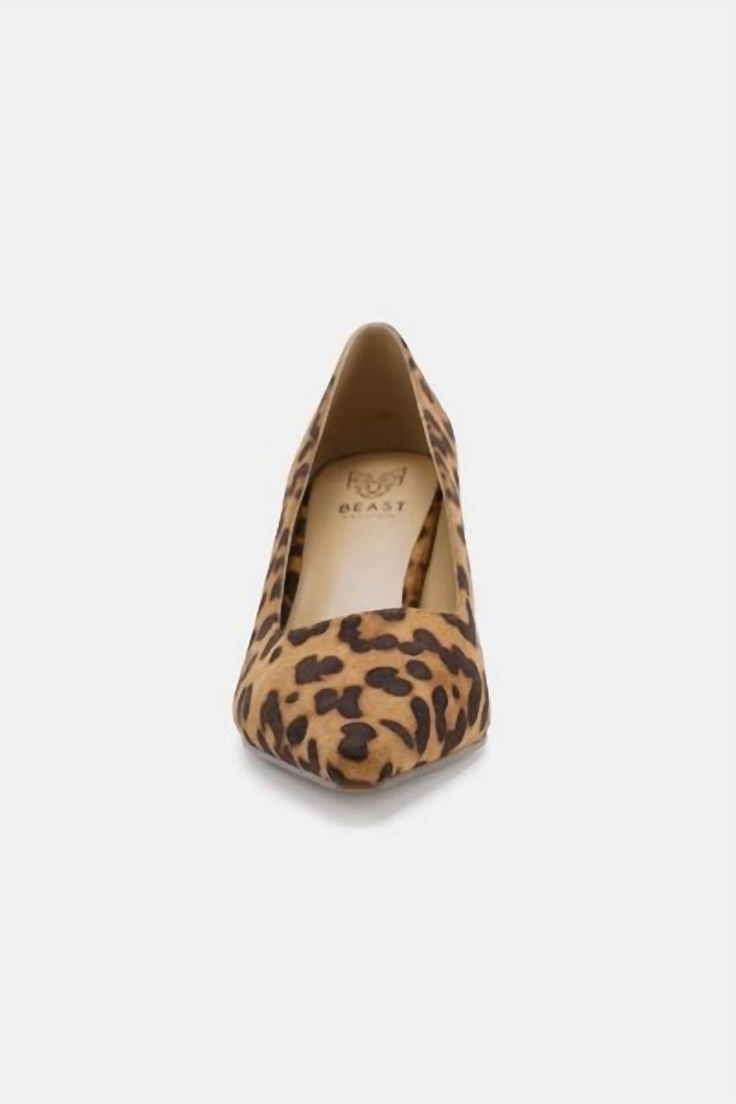 Beast Fashion - Women's Faux Suede Point Toe Pumps
