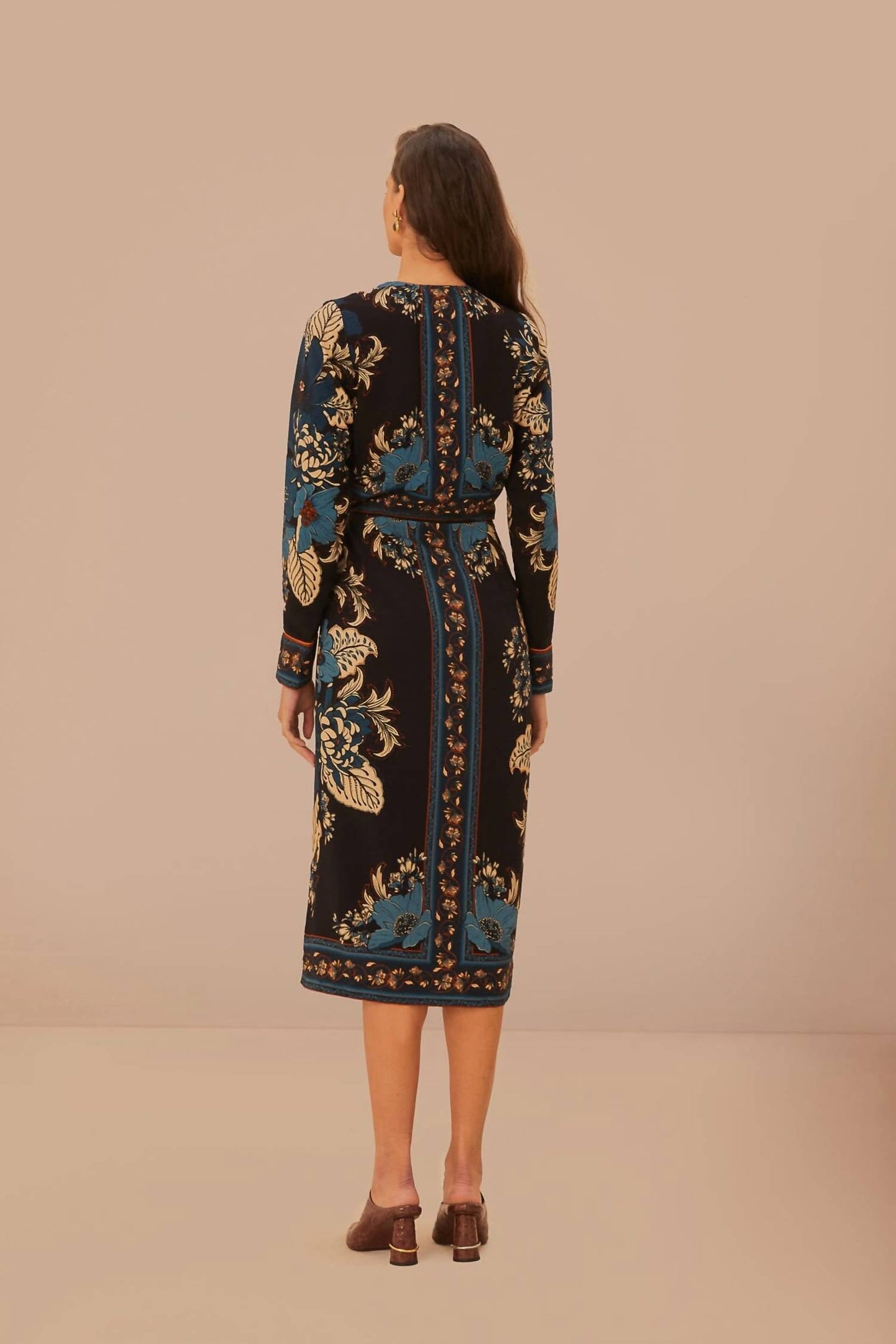Farm Rio - Blossom Tapestry Midi Dress