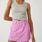 Free People - Ray Cord Mini Skirt