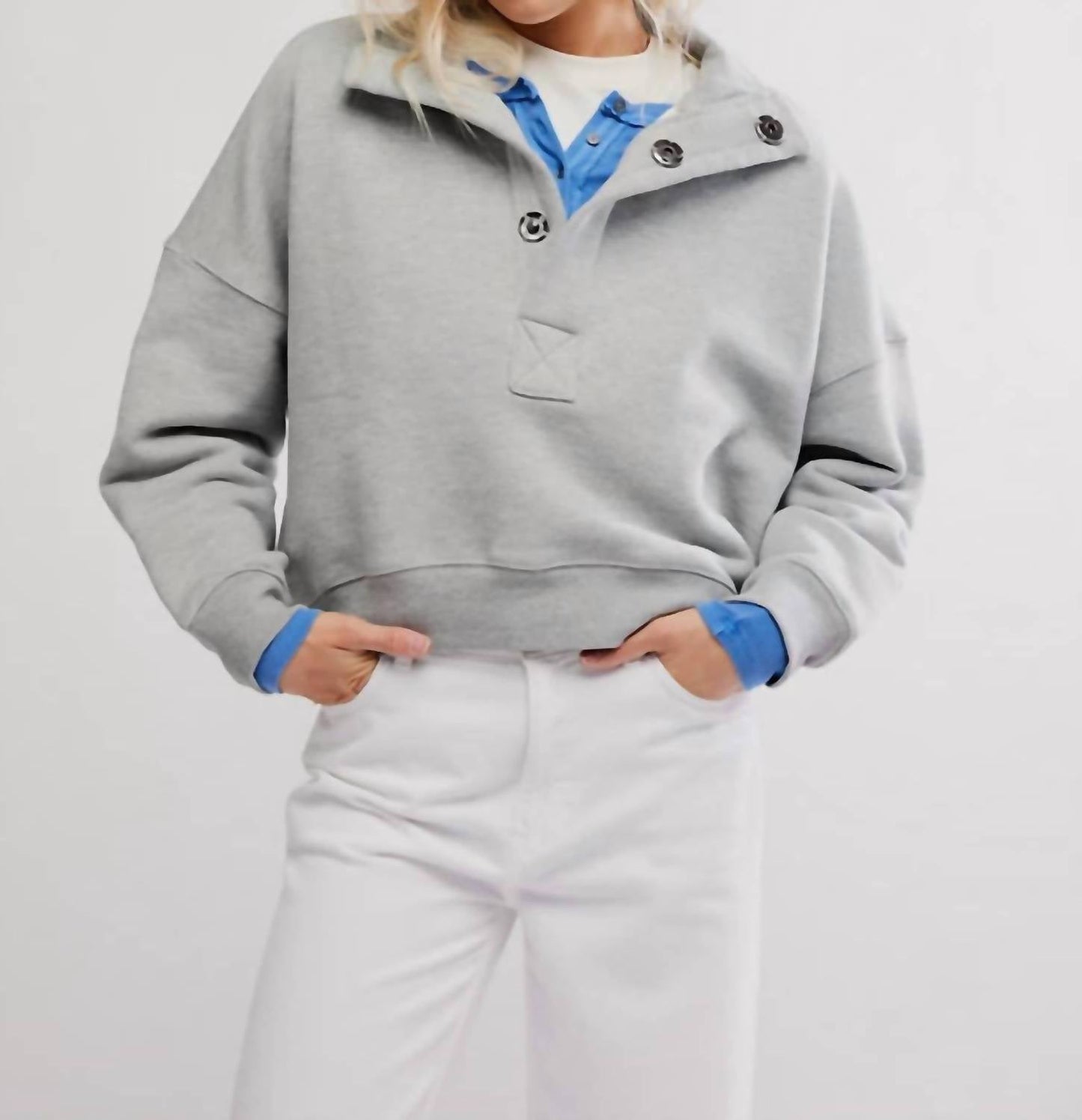 Free People - Timeless Pullover Sweatshirt