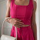 Lucy Paris - Tia Linen Crop Top
