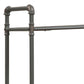 Itzel Antique Bookshelf - Gray / Oak
