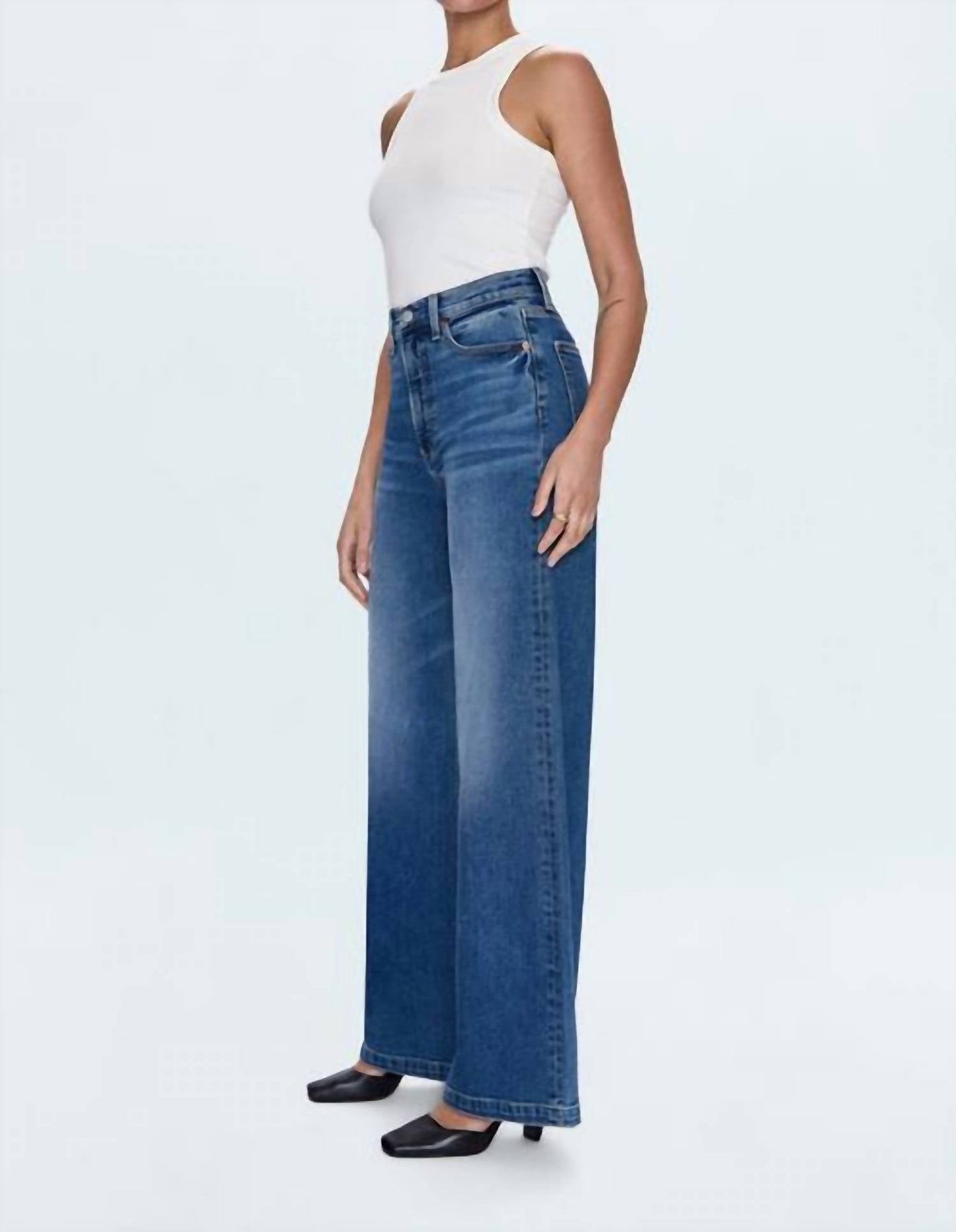 Pistola - Lana High Rise Wide Leg Jeans