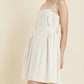 Aureum - Stevie Bow Trim Mini Dress