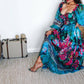 Little Secret Of Mine - Women's Full Length Floral Dress