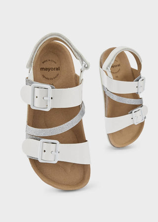 Mayoral - Kid's Patent Glitter Sandal