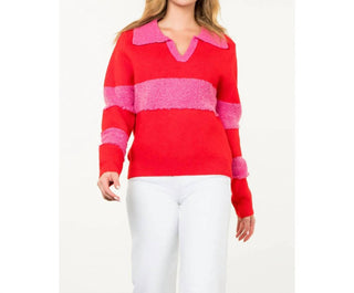 Thml - Collared Colorblock Sweater