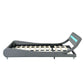 Queen Size Upholstered Platform Bed Frame with LED Lighting