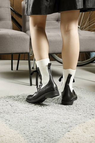 All Black - LUX SOCK CAMPER SHOES