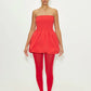 Simon Miller - Belle Smocked Strapless Top