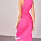 Do+Be - Sleeveless Collar Front Tie Dress