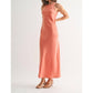 Fun 2 Fun - Satin Maxi Dress