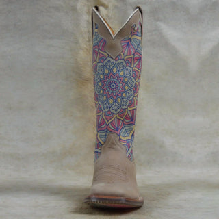 Tin Haul - Women's Inner Peace Boots With Mandala Sole