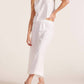 Bobi - Cropped Straight Leg Pants