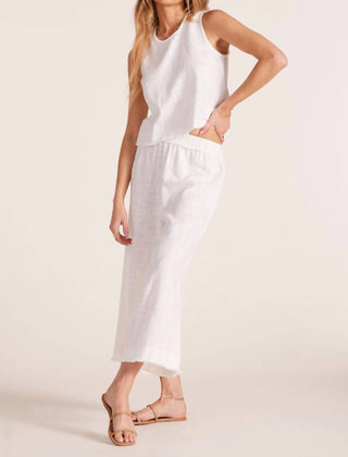Bobi - Cropped Straight Leg Pants