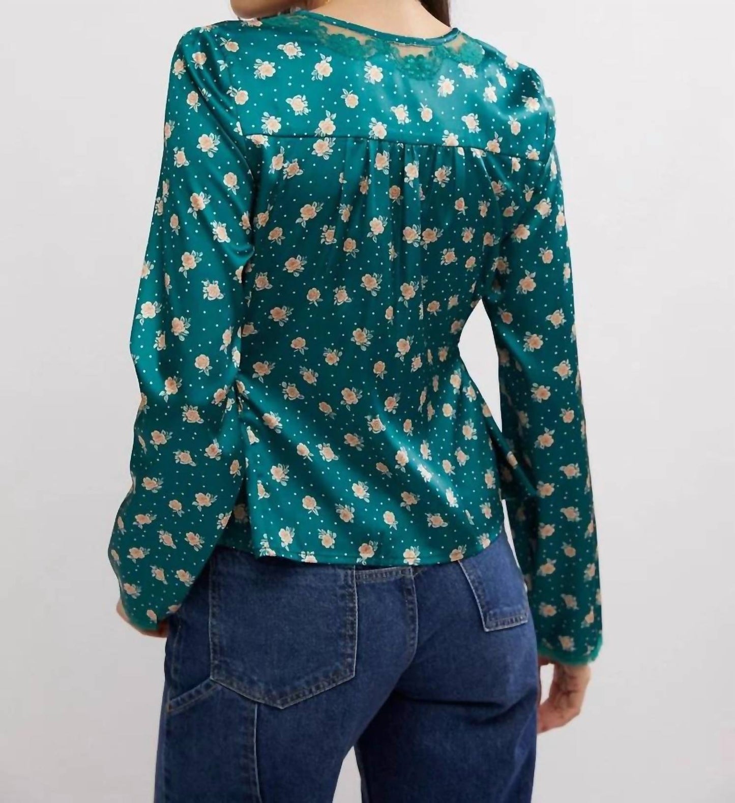 Free People - Field of Roses Blouse