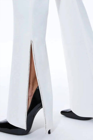 Alice + Olivia - Lara Side Slit Pants
