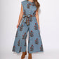 Ivy Jane - Women's Block Print Jumpsuit