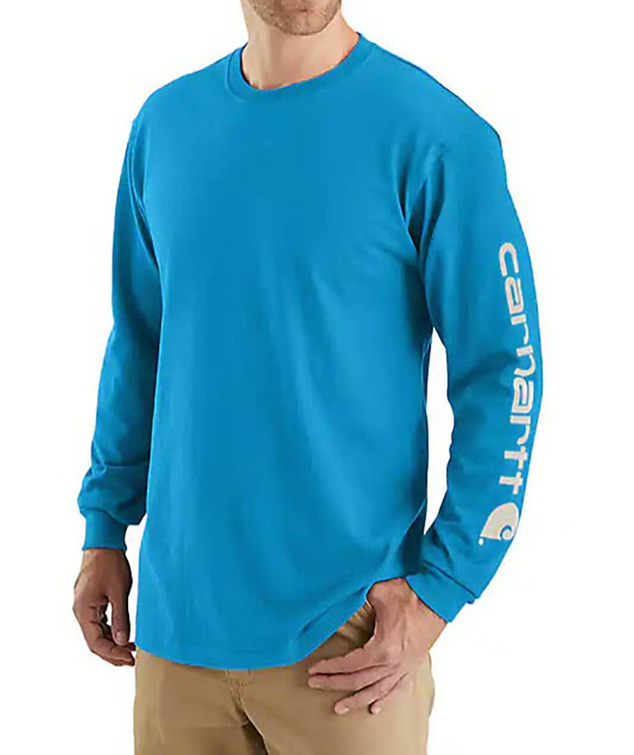 Carhartt - Women's Heavy Long Sleeve Graphic Pocket Tee