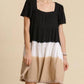 Umgee - Dip Dye Color Block Dress