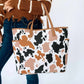 Viv & Lou - Women's Herd That Cow Print Hayden Tote