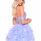 Amarra - Short Ruffle Corset Dress
