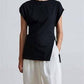 Apiece Apart - Asymmetric Crew Neck Tunic Top