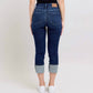 Judy Blue - High Waist Double Band Capri Jeans