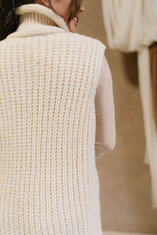 Cloud Ten - Cable Knit Sweater Dress