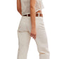Free People - Lily Crochet Button Front Top