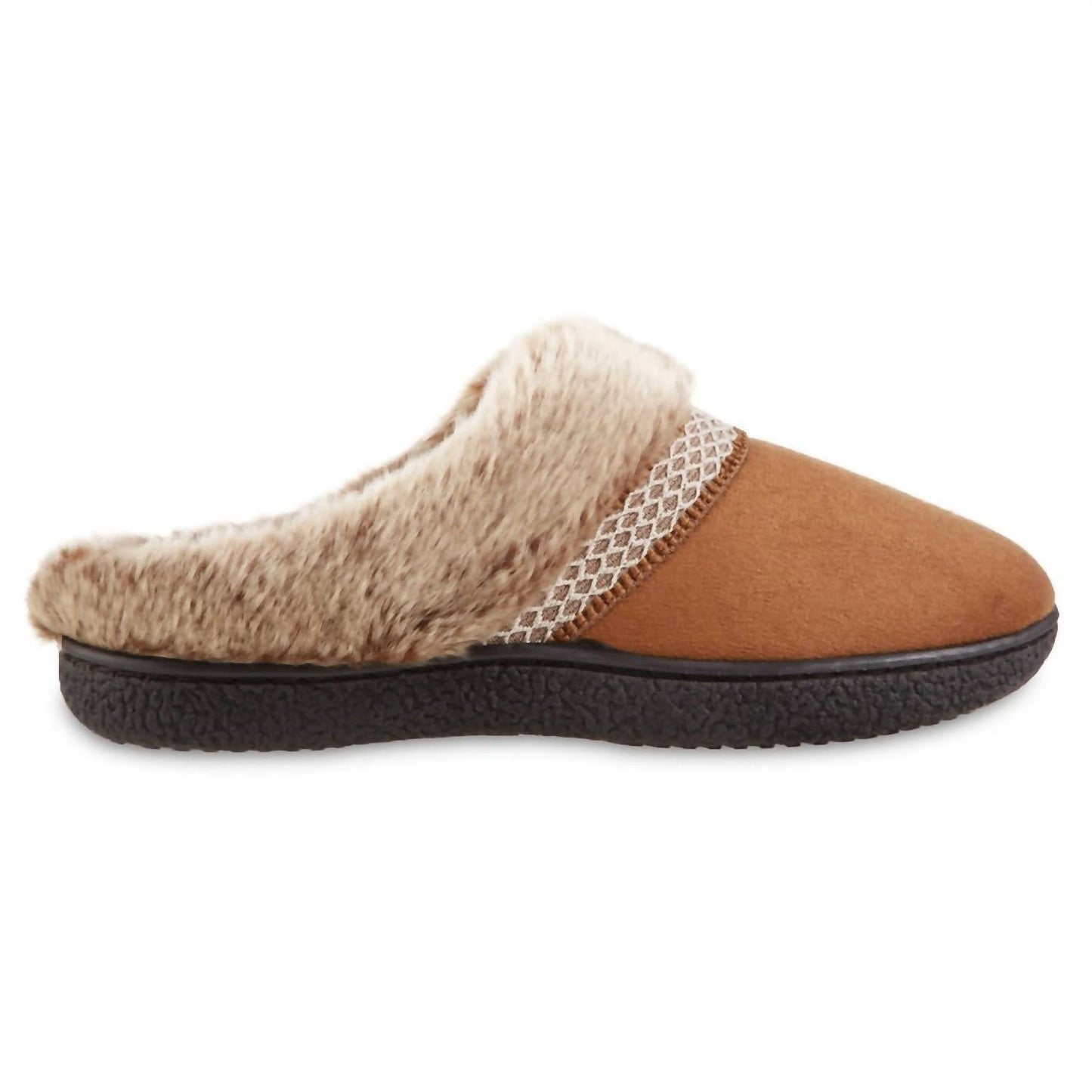 Isotoner - Women's Recycled Microsuede Mallory Hoodback Slipper