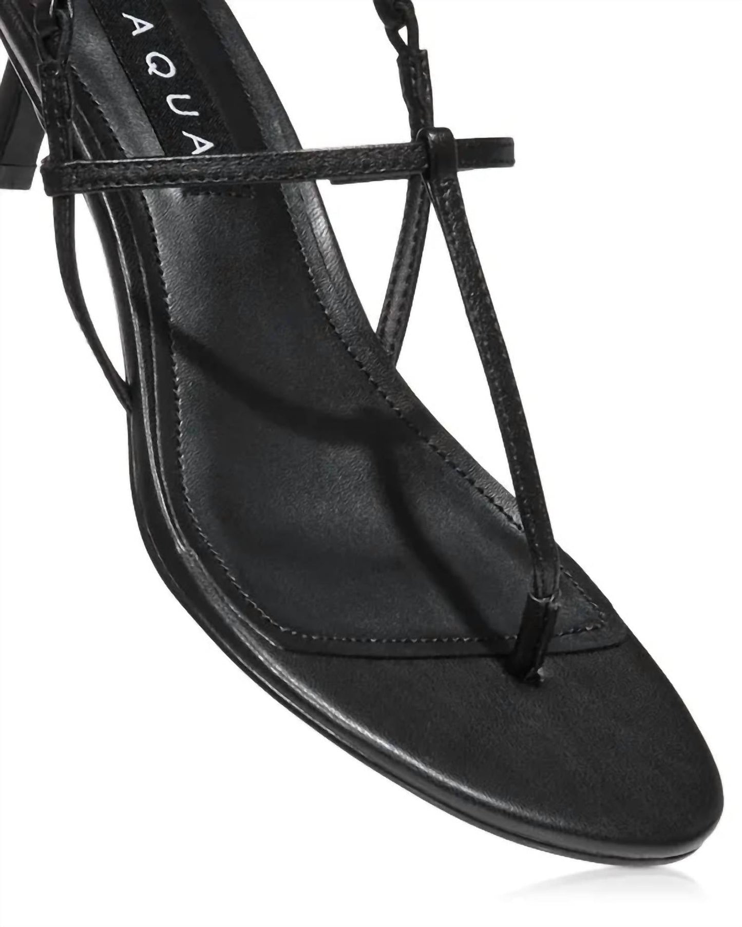 Aqua - Women's T-strap Slingback High-heel Sandals