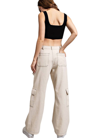 Ee:Some - Women's 2YK Inspired Cargo Pants