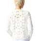 Joseph Ribkoff - Foiled Suede Laser Cut Jacket