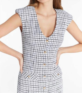 Amanda Uprichard - Ivana Tweed Mini Dress