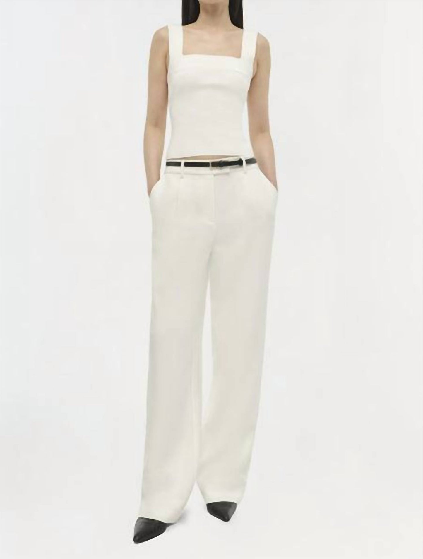 Jonathan Simkhai - Madine Square Neck Tank