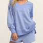 Z Supply - V-neck Striped Weekender Sweatshirt