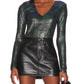 Steve Madden - SHIMMER V-NECK BODYSUIT