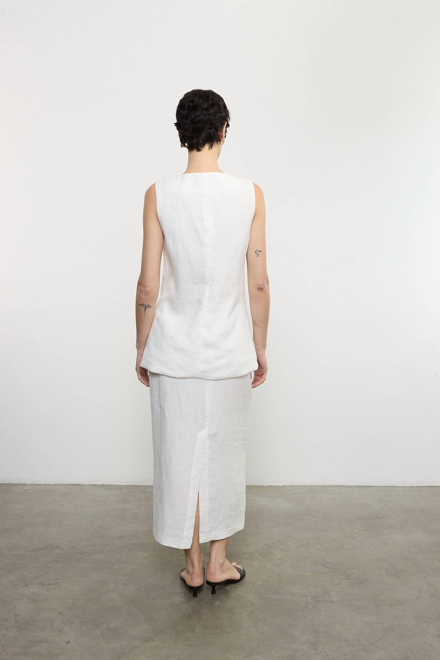 Enza Costa - LINEN TUNIC VEST
