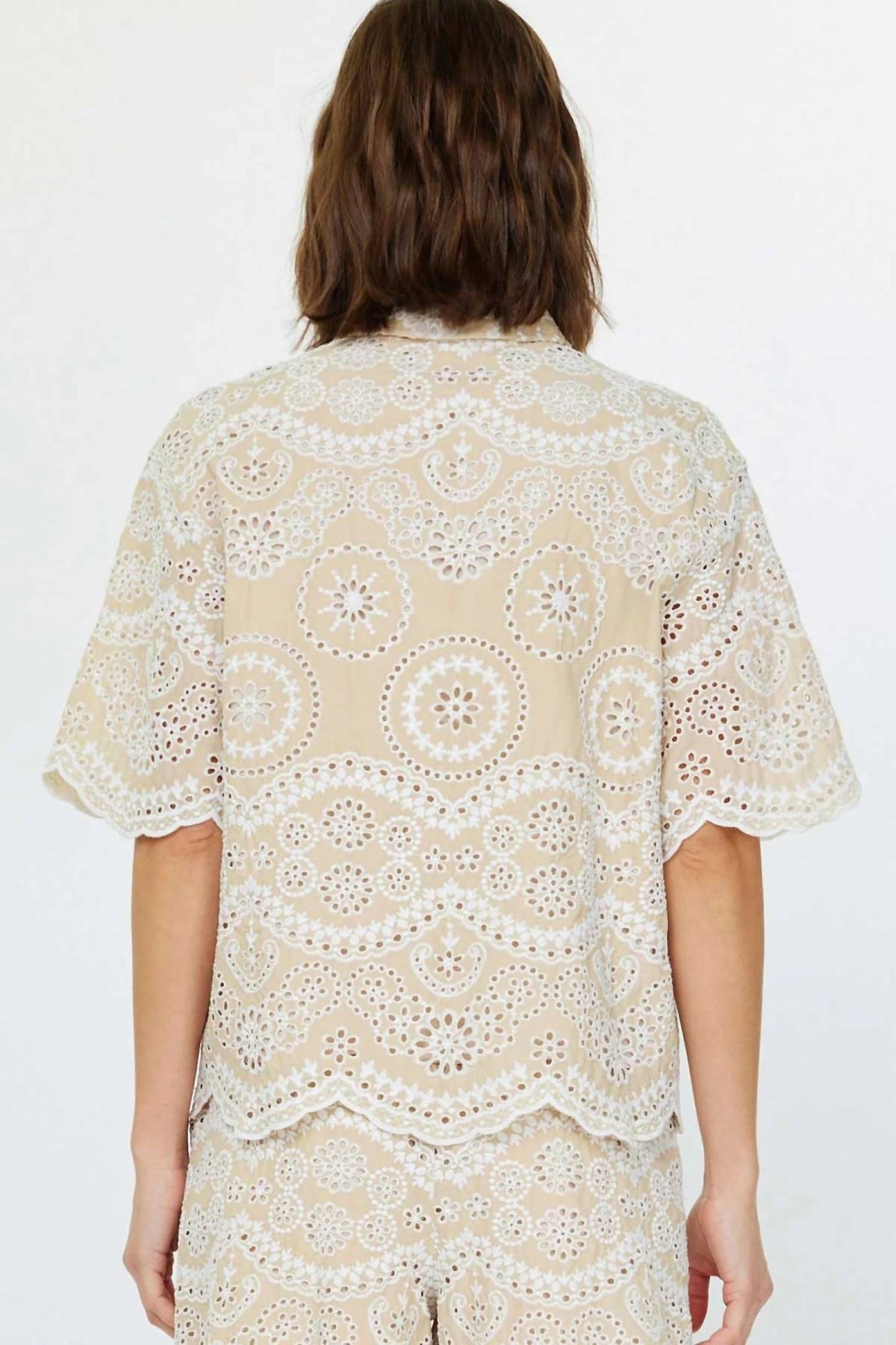 Current Air - Josephine Eyelet Blouse
