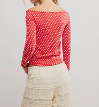 Free People - Gia Eyelet Top