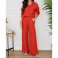 Milio Milano - Linen Long Sleeve Hi-lo Button Down Top