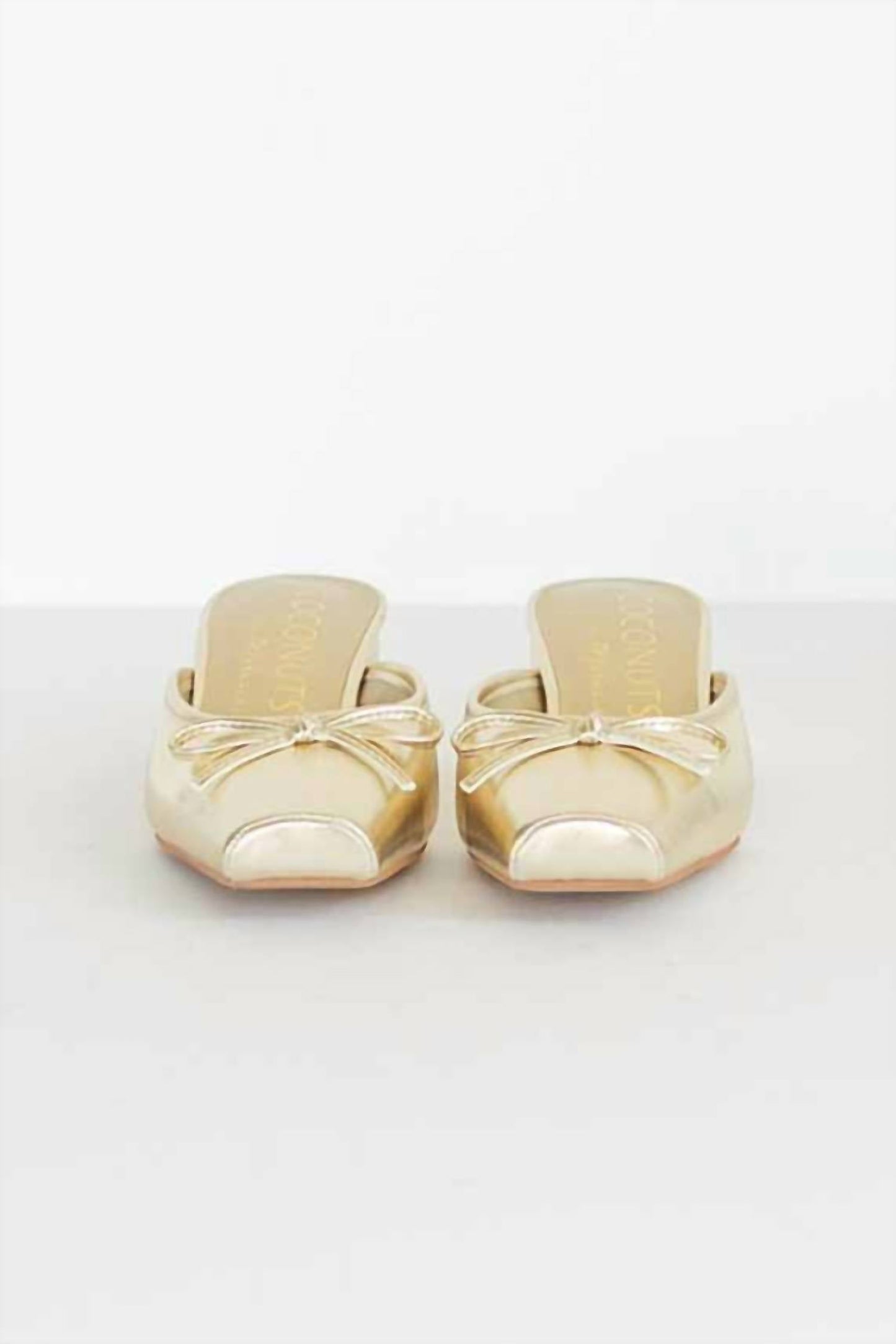 Coconuts By Matisse - Women's Geneva Metallic Bow Mules