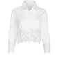 Generation Love - Issa Lace Combo Shirt