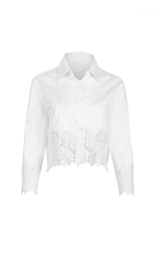 Generation Love - Issa Lace Combo Shirt