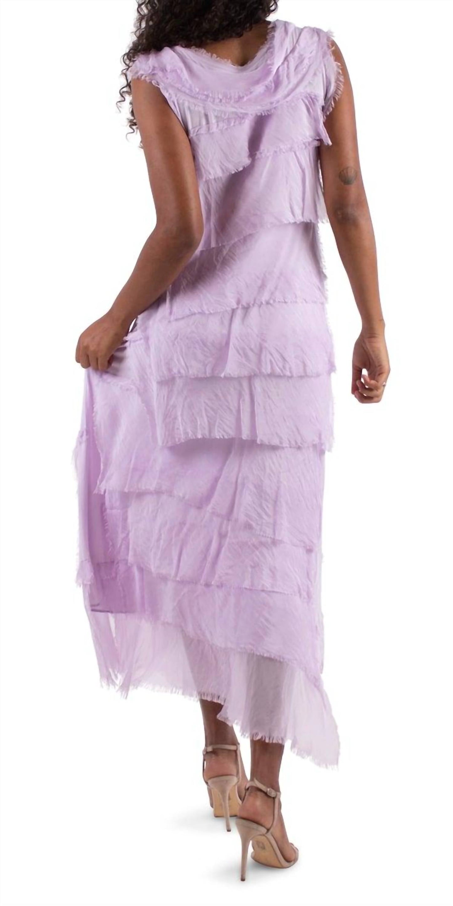 Gigi Moda - Siena Long Ruffle Dress