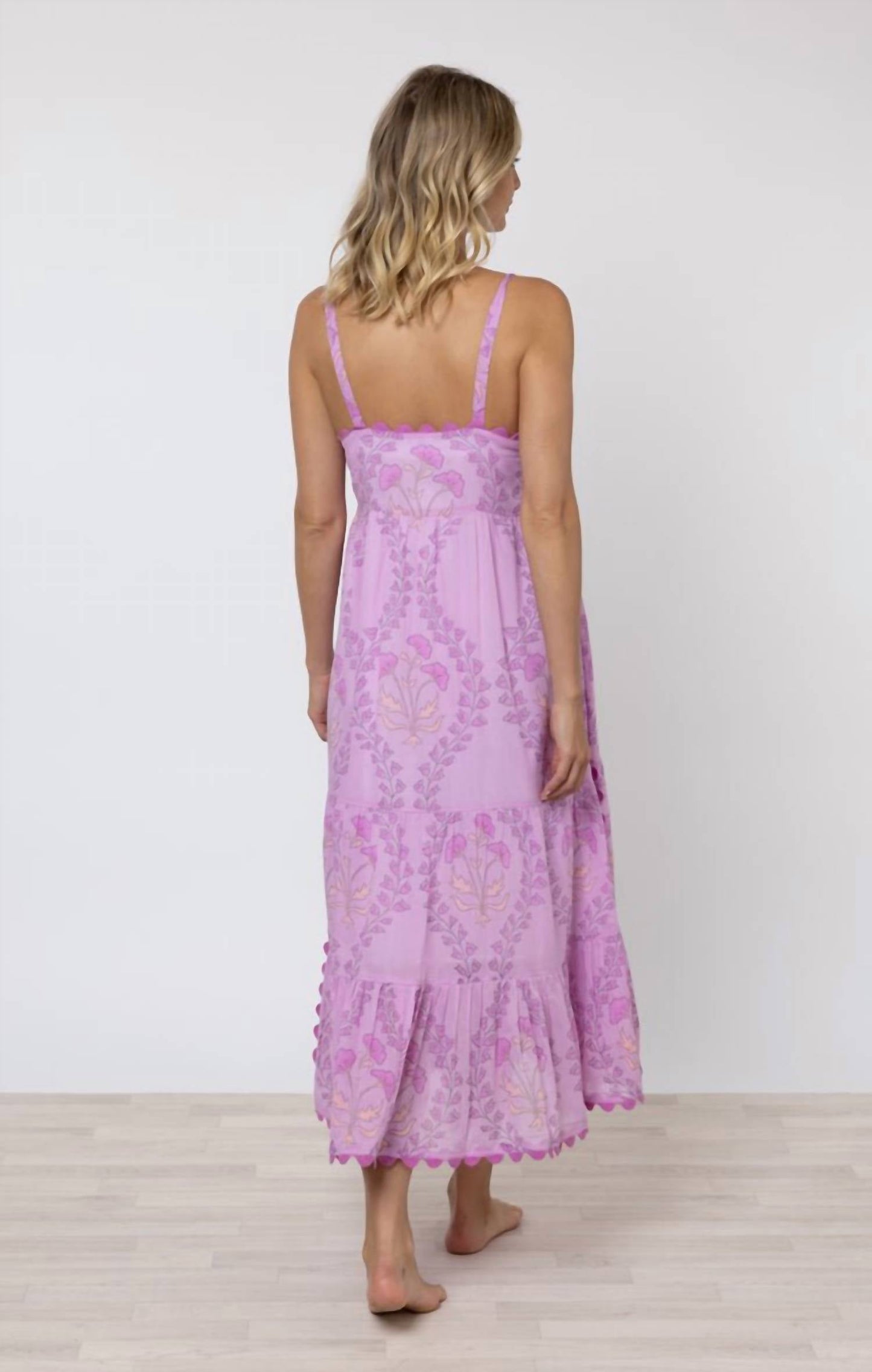 Juliet Dunn - Swing Tiered Midi Dress